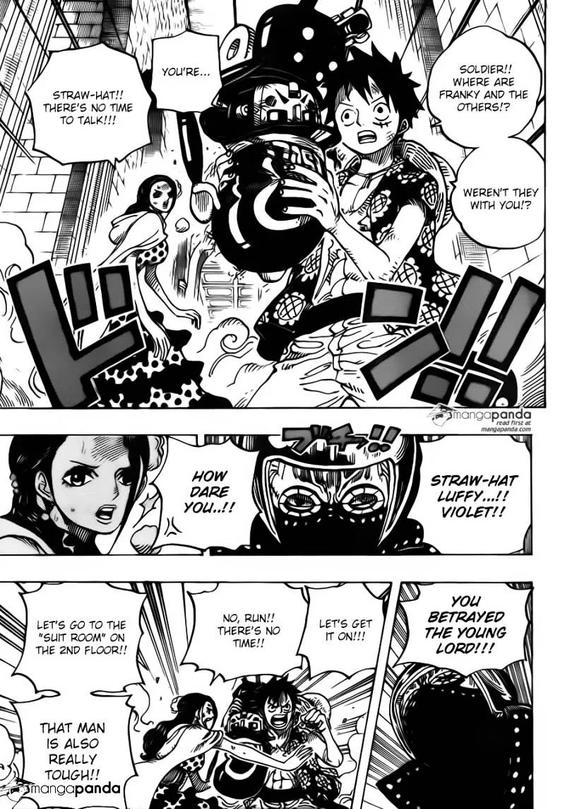 One Piece Chapter 740 page 11