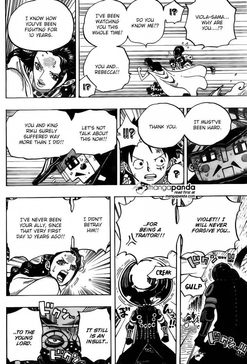 One Piece Chapter 740 page 12