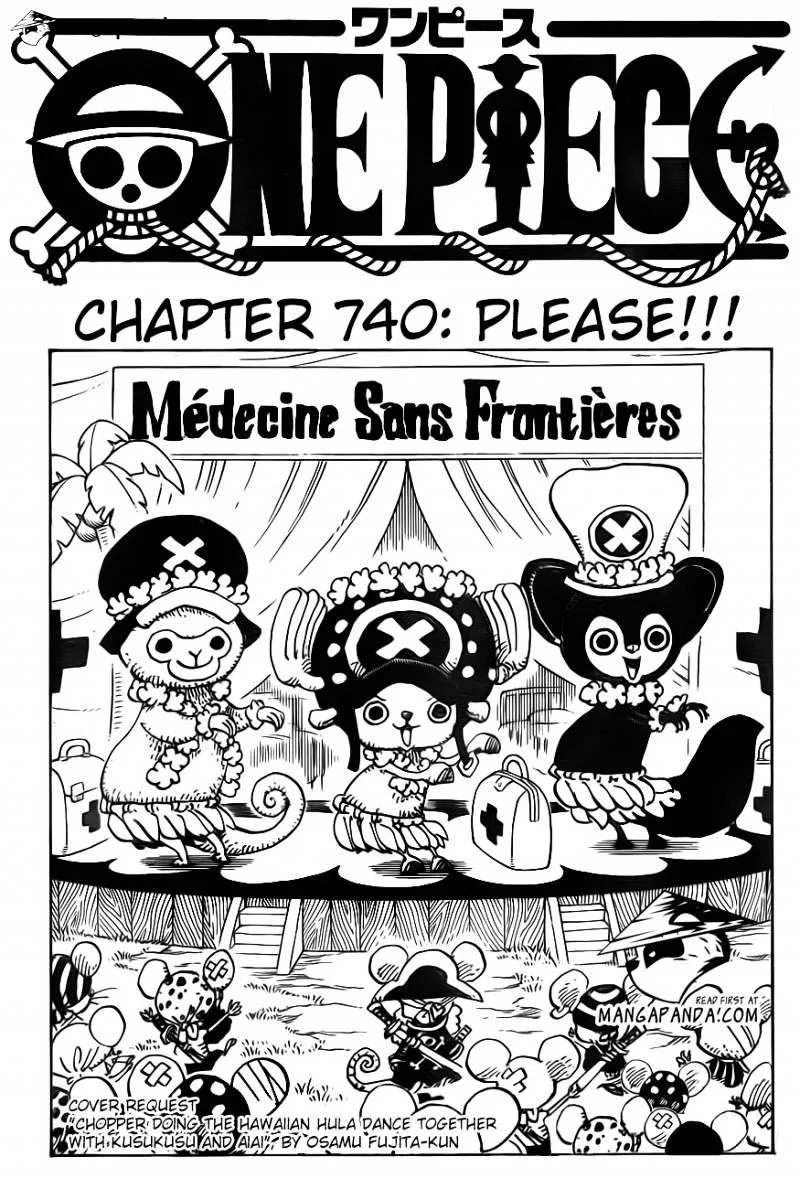 One Piece Chapter 740 page 3