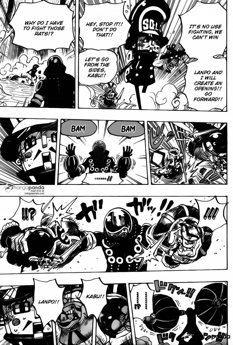 One Piece Chapter 740 page 7