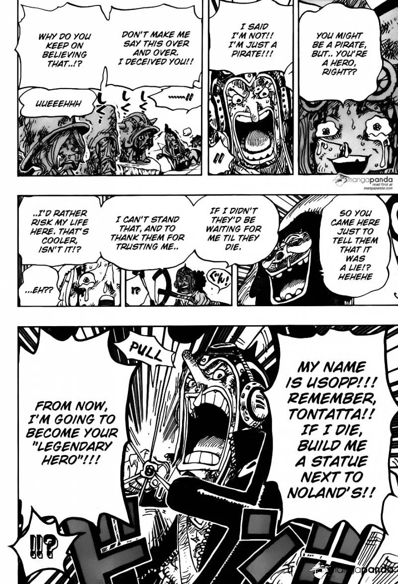 One Piece Chapter 741 page 11
