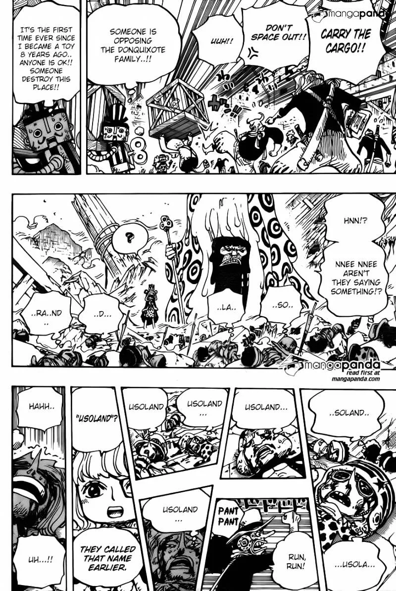 One Piece Chapter 741 page 3