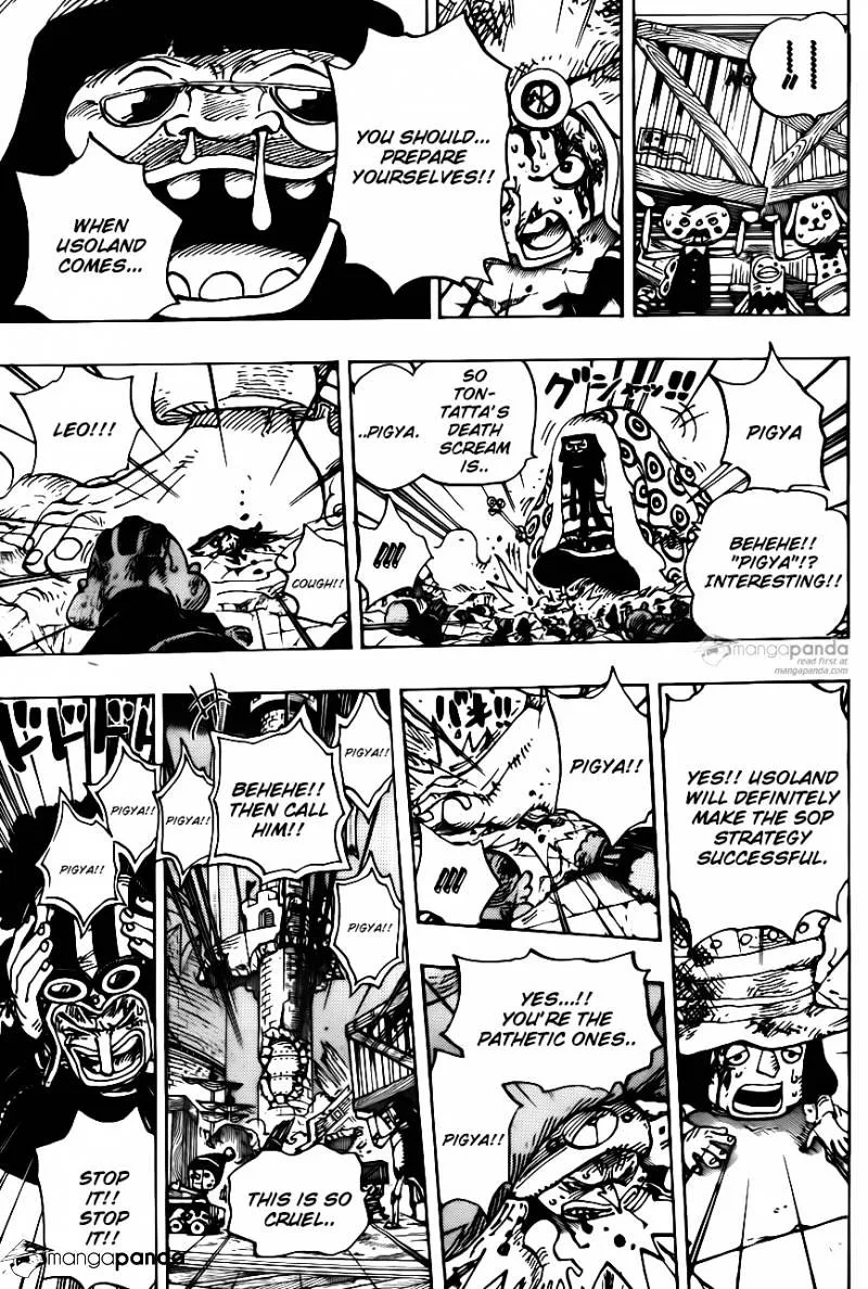 One Piece Chapter 741 page 8