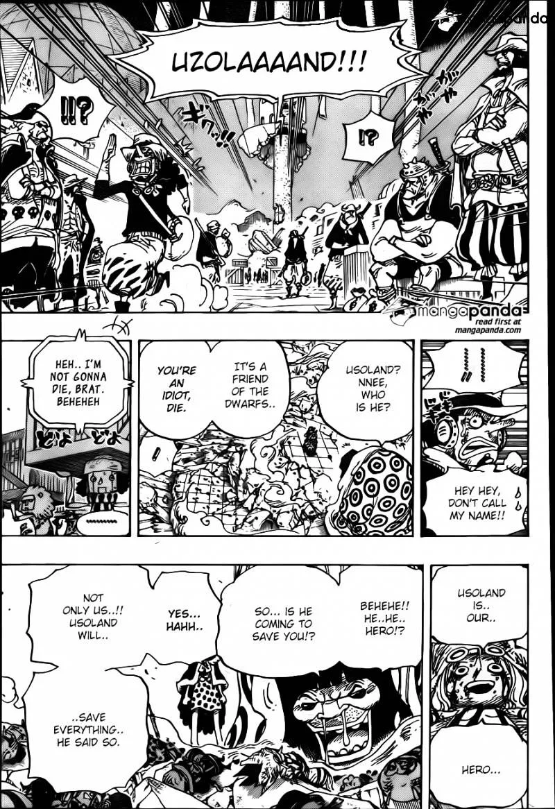 One Piece Chapter 741 page 4