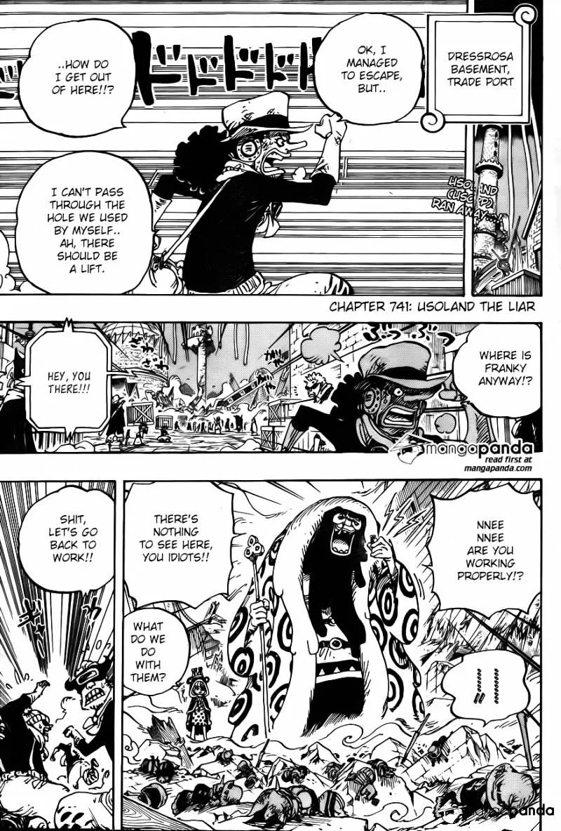 One Piece Chapter 741 page 2