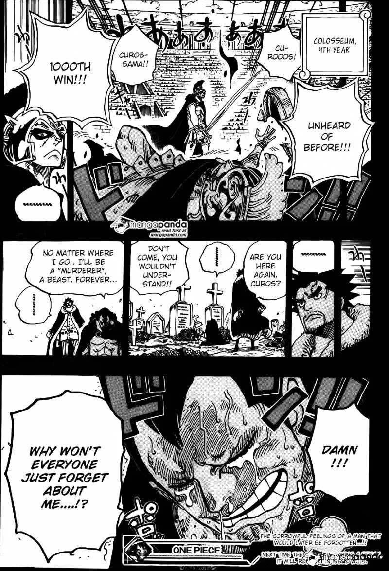 One Piece Chapter 741 page 18