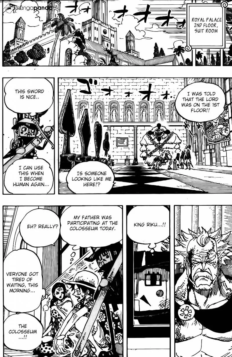 One Piece Chapter 741 page 13