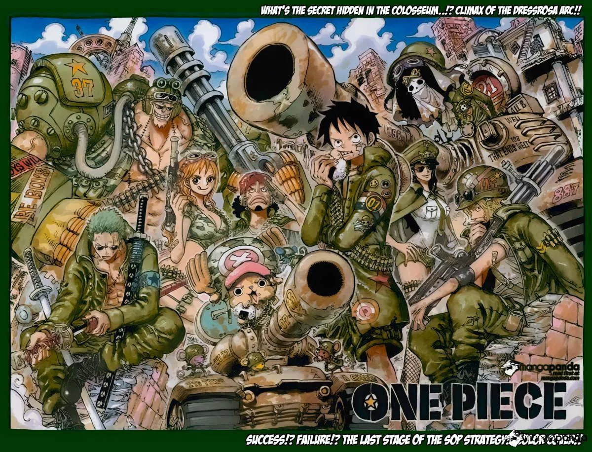 One Piece Chapter 741 page 1
