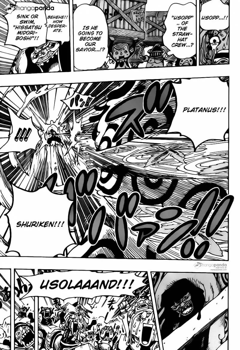 One Piece Chapter 741 page 12