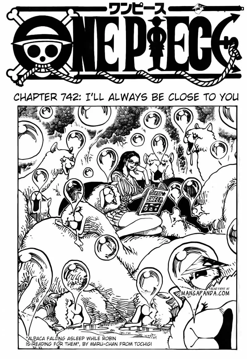 One Piece Chapter 742 page 3