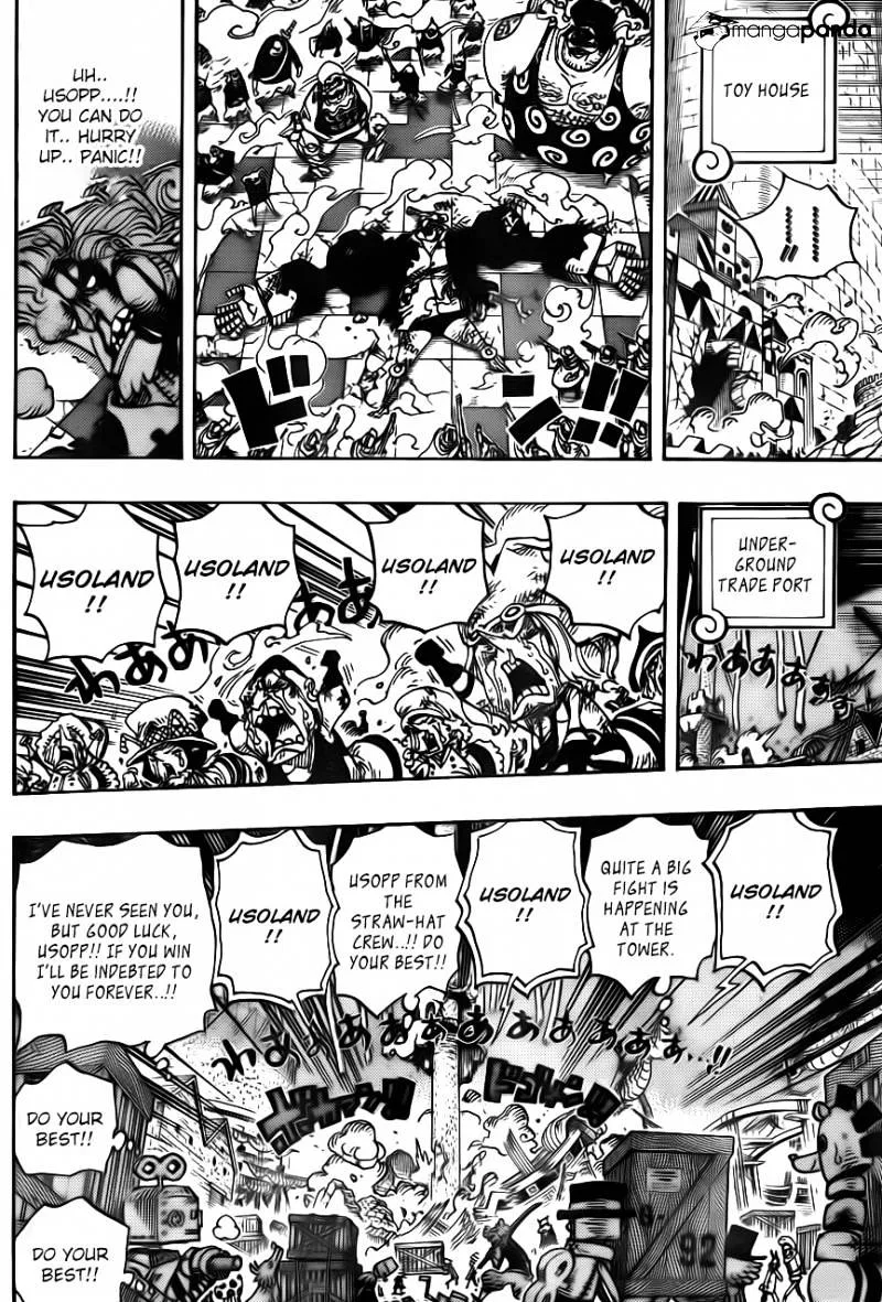 One Piece Chapter 742 page 18