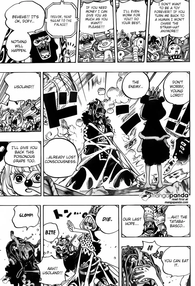One Piece Chapter 742 page 19
