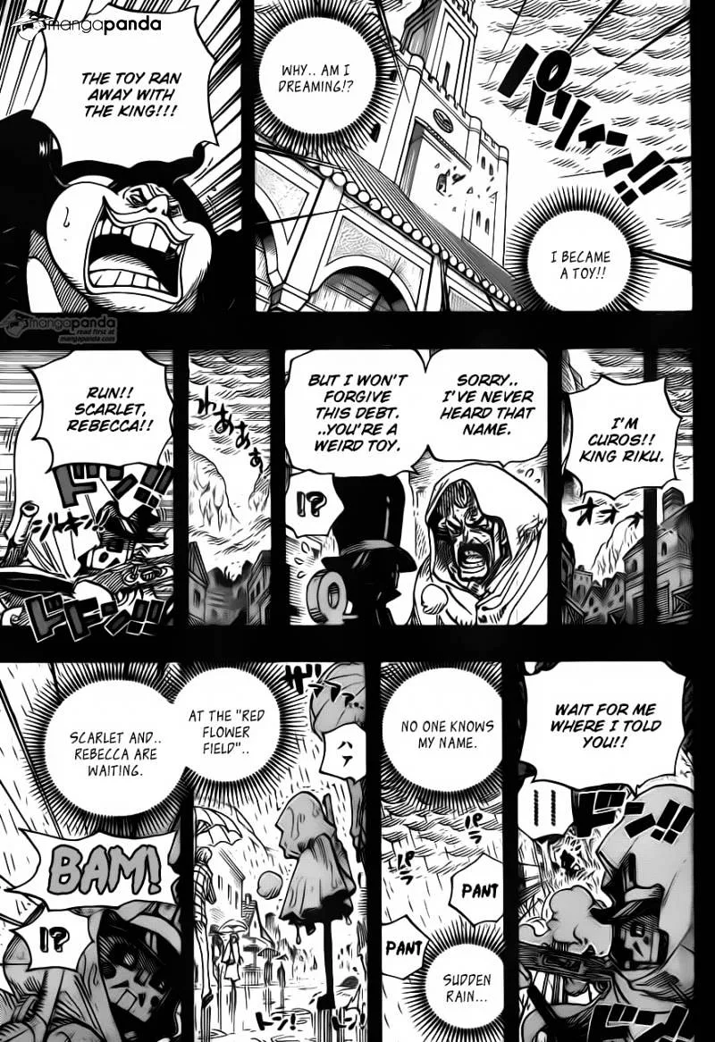 One Piece Chapter 742 page 13