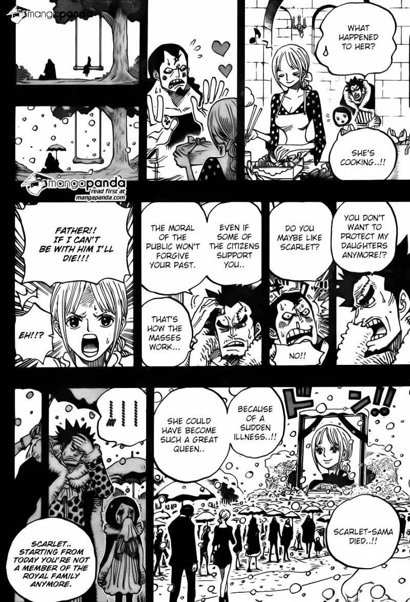 One Piece Chapter 742 page 8