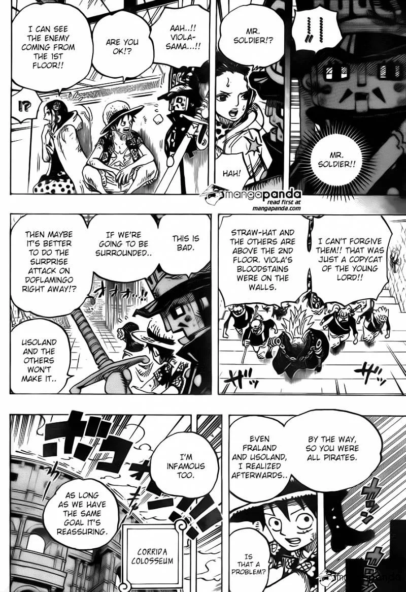 One Piece Chapter 742 page 16