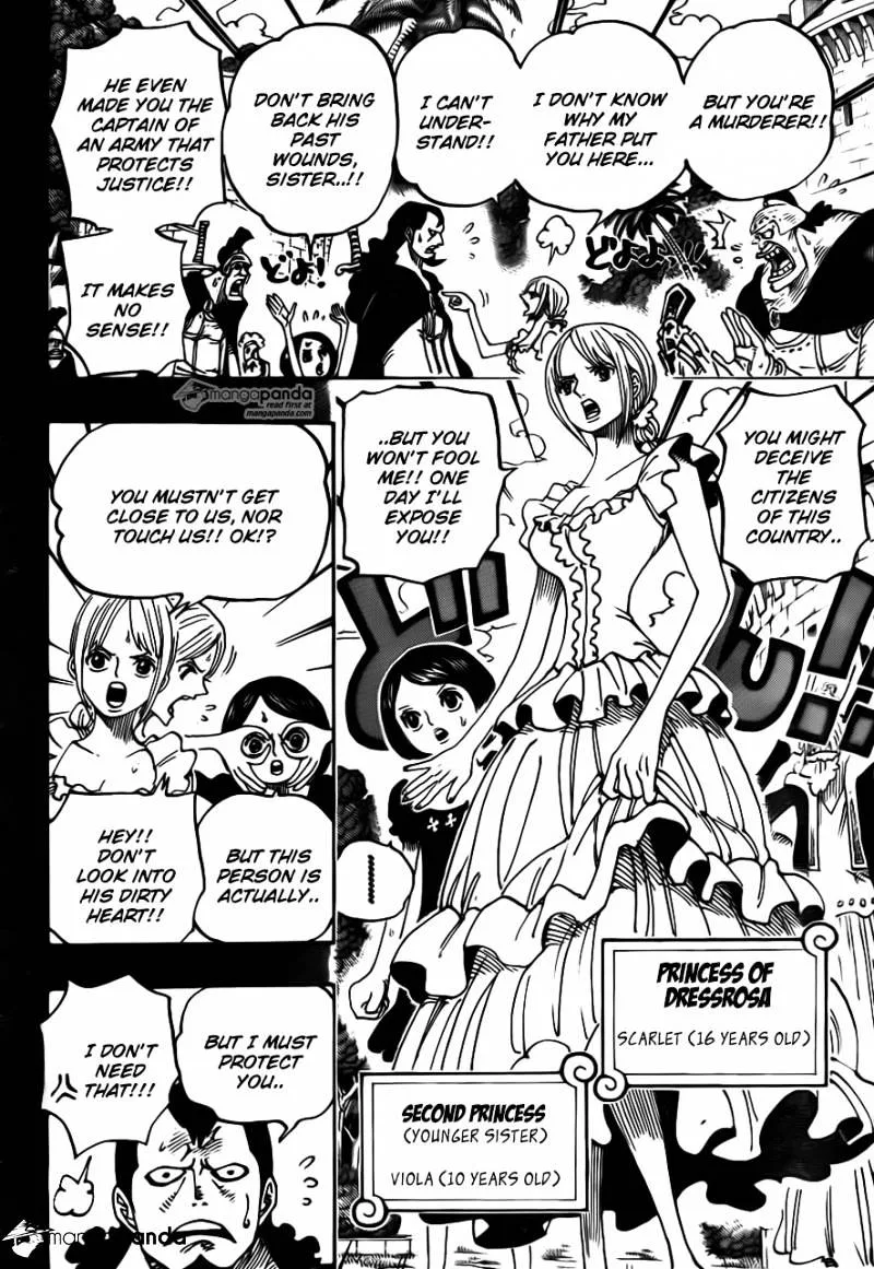 One Piece Chapter 742 page 6