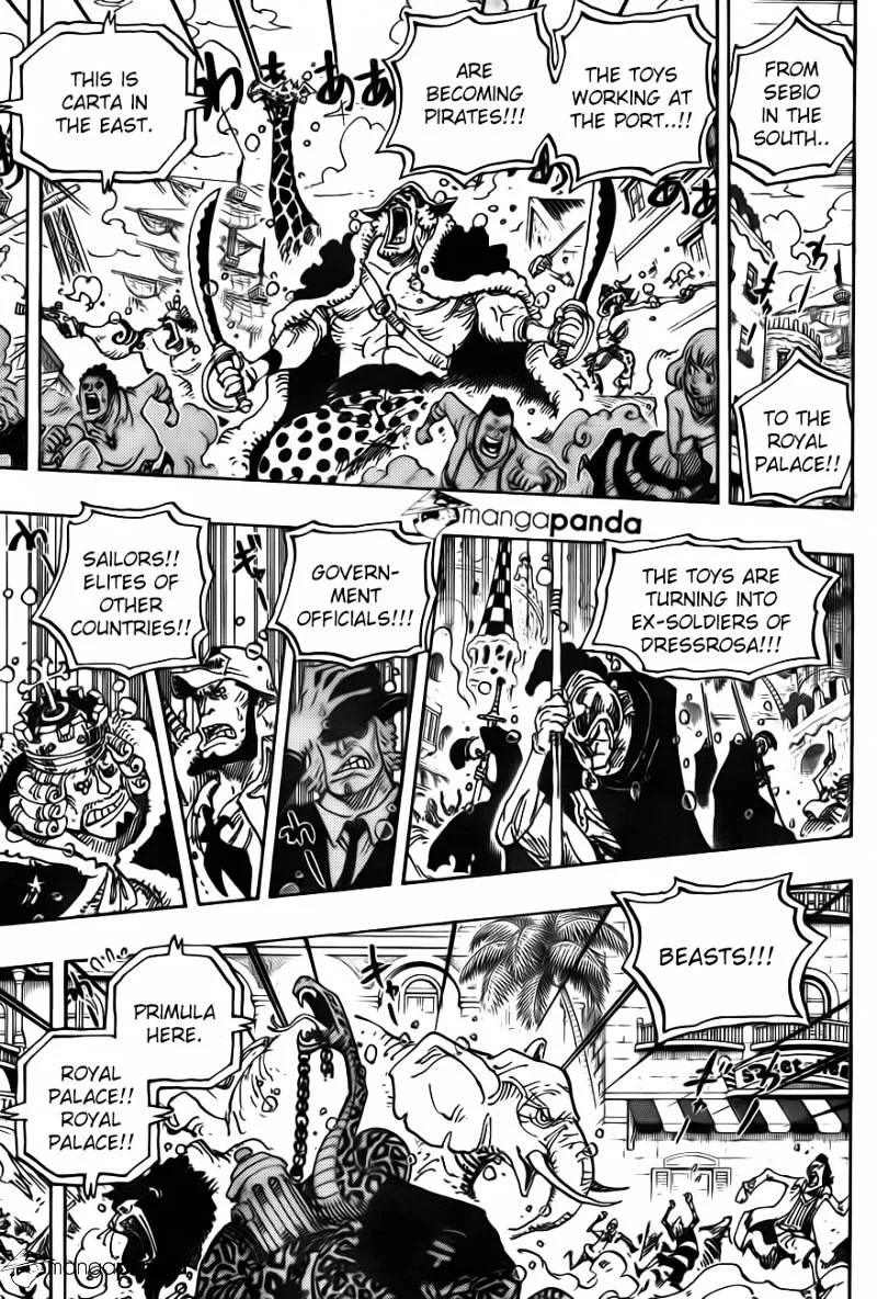 One Piece Chapter 743 page 9