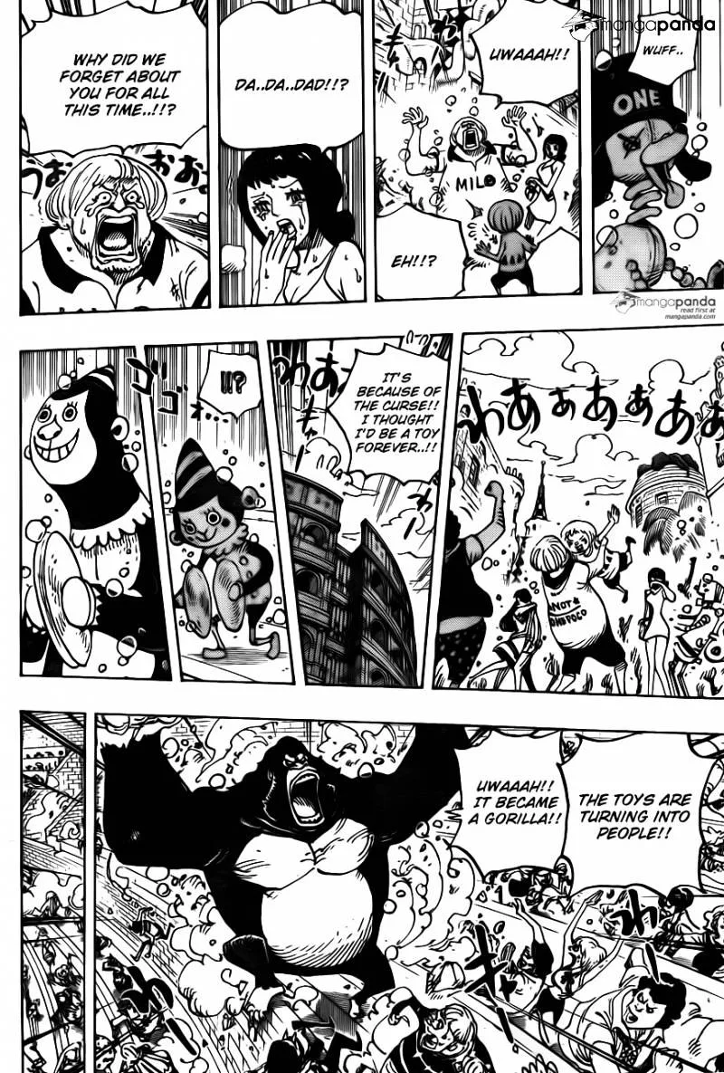 One Piece Chapter 743 page 8