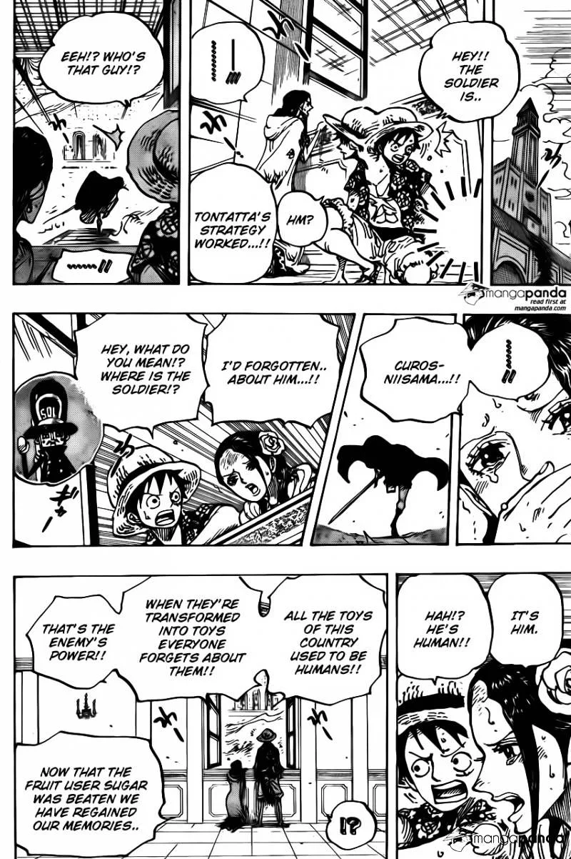 One Piece Chapter 743 page 13