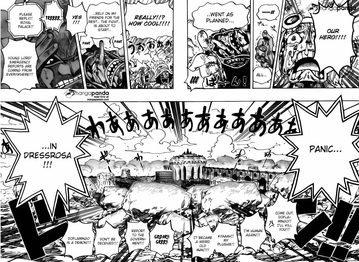 One Piece Chapter 743 page 12