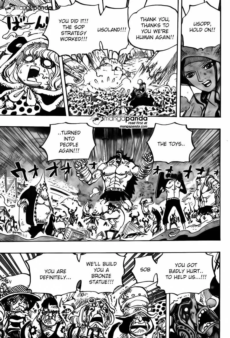 One Piece Chapter 743 page 11
