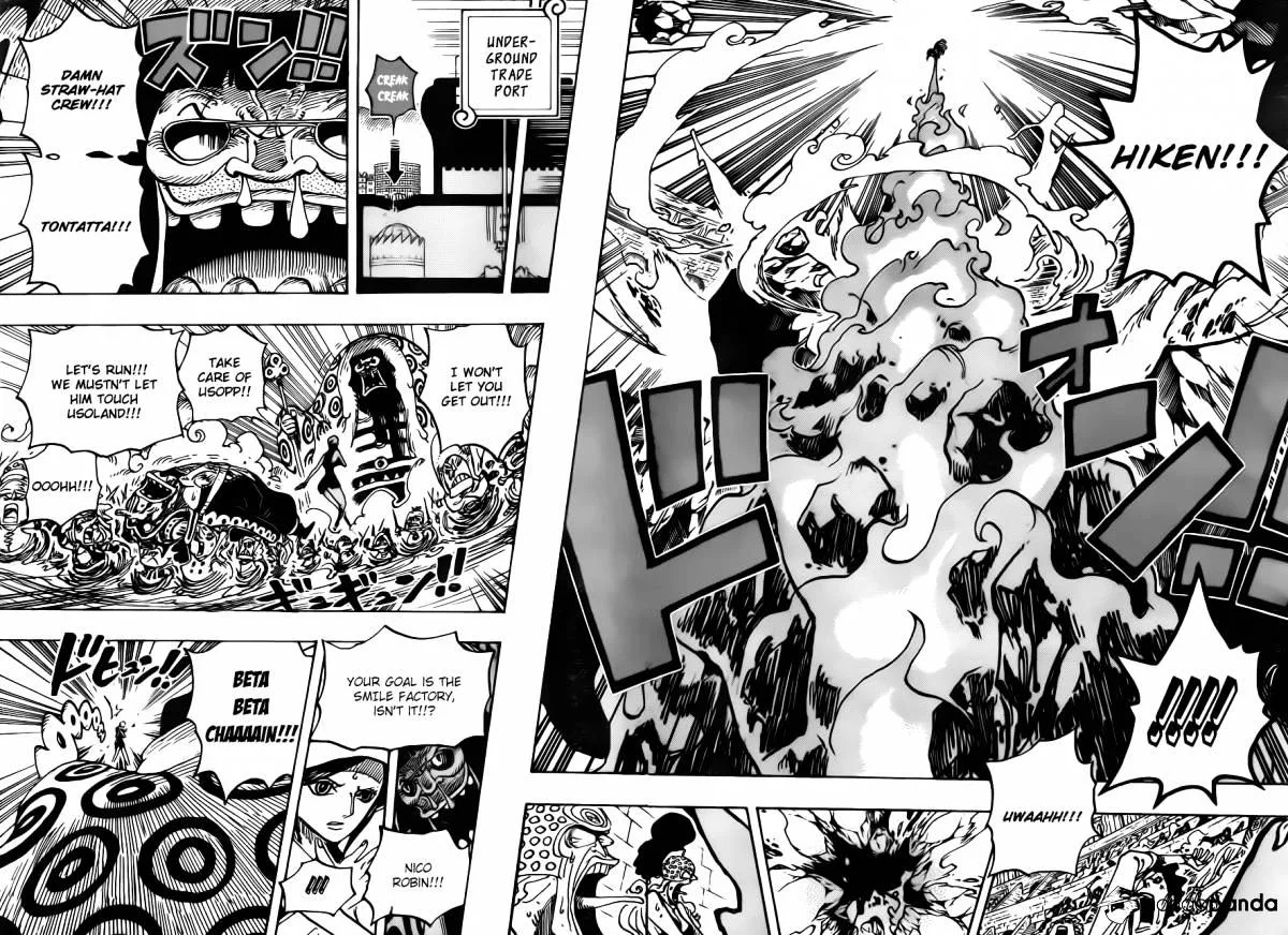 One Piece Chapter 744 page 8