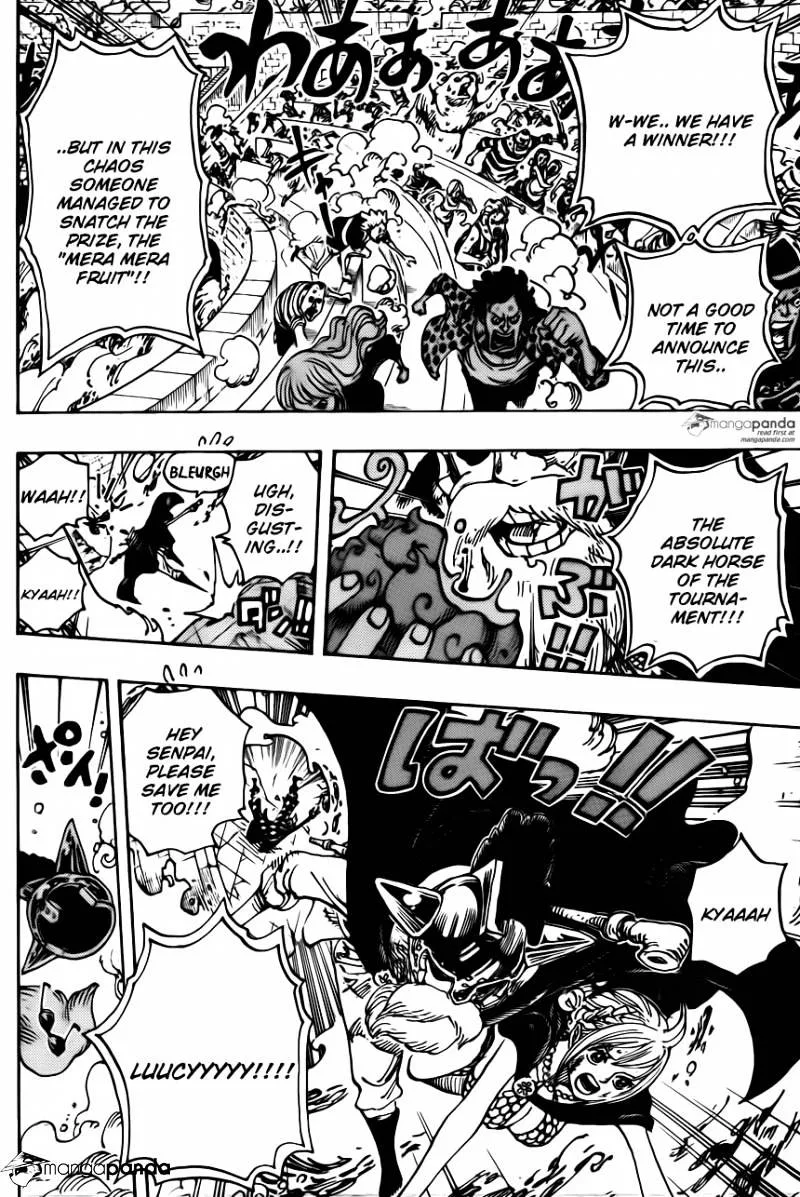 One Piece Chapter 744 page 6