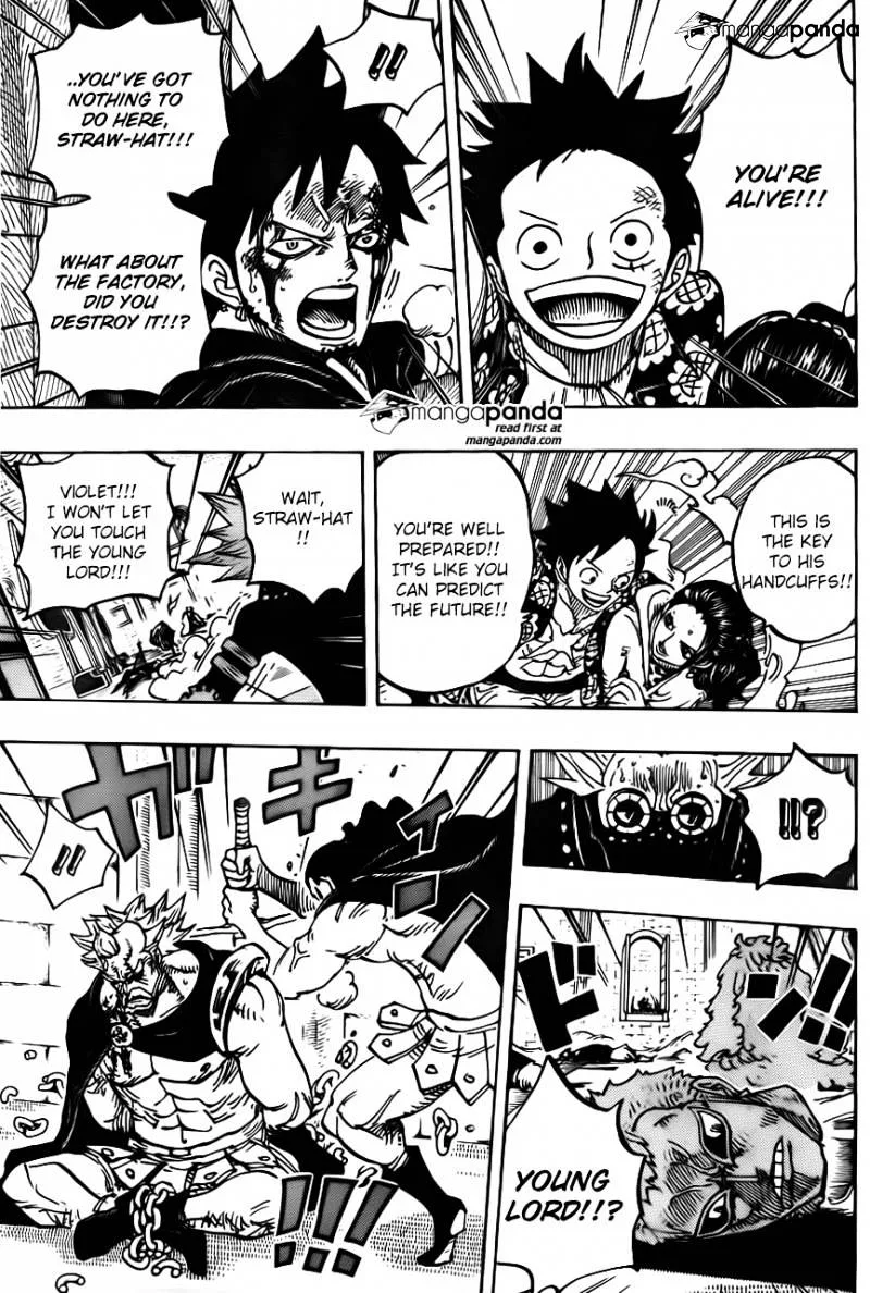 One Piece Chapter 744 page 18