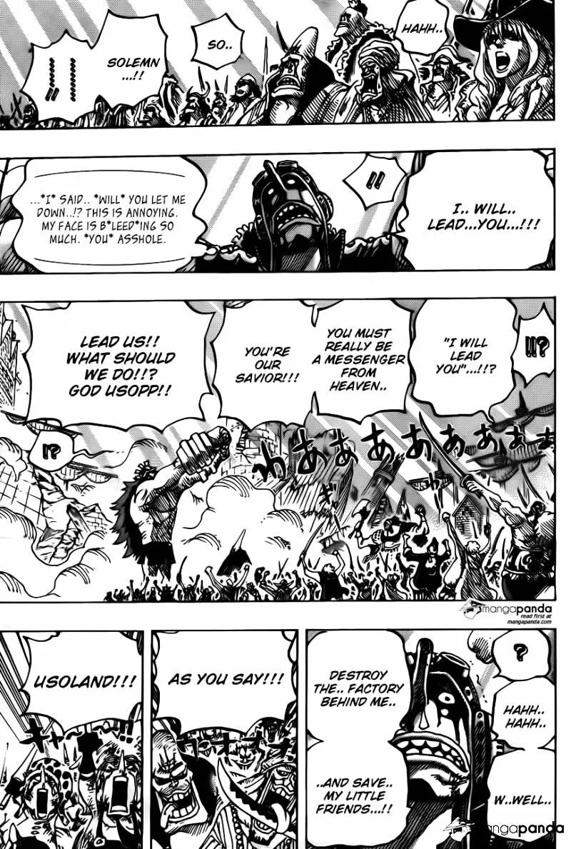 One Piece Chapter 744 page 12
