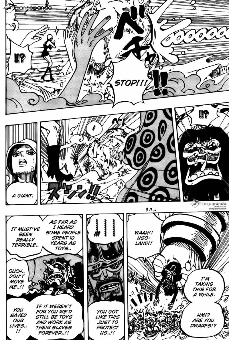 One Piece Chapter 744 page 9