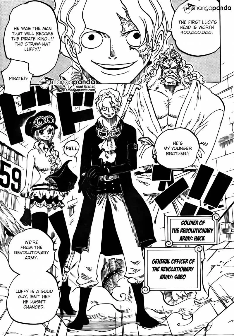 One Piece Chapter 744 page 14
