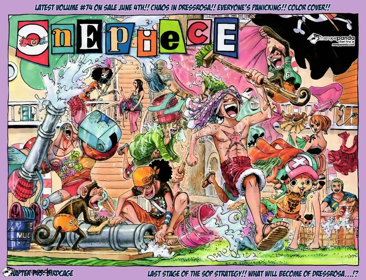 One Piece Chapter 745 page 1