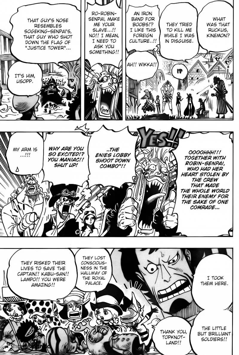 One Piece Chapter 746 page 7