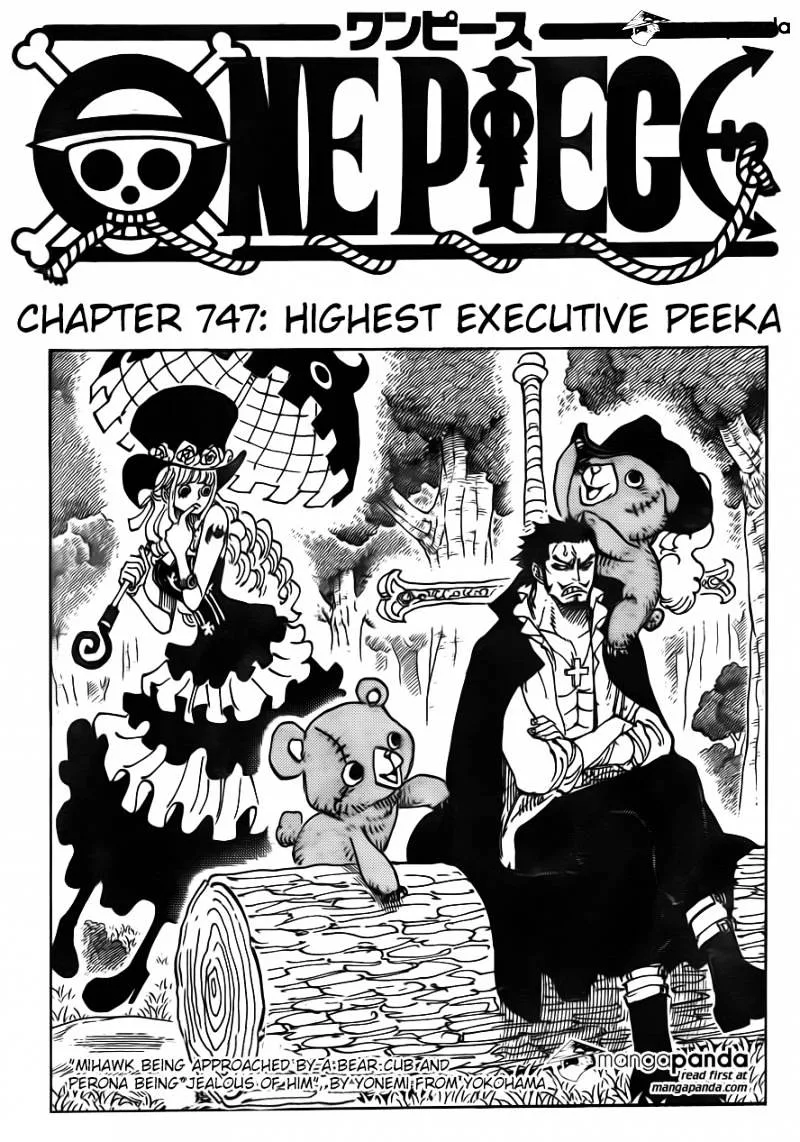 One Piece Chapter 747 page 3