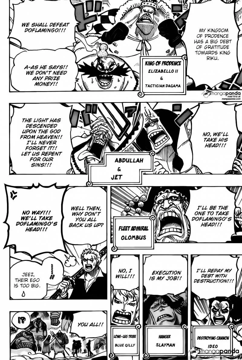 One Piece Chapter 748 page 11