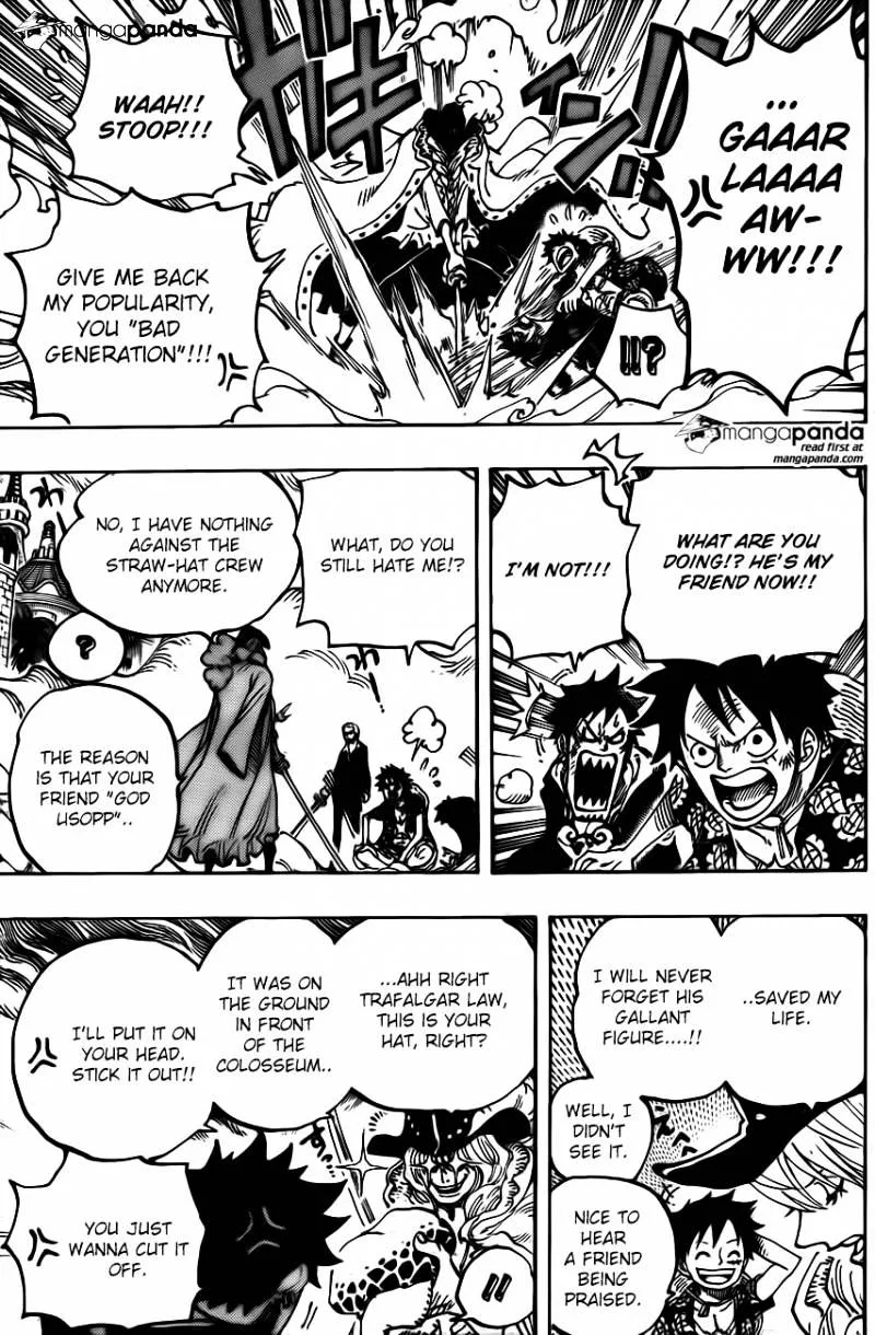 One Piece Chapter 748 page 8