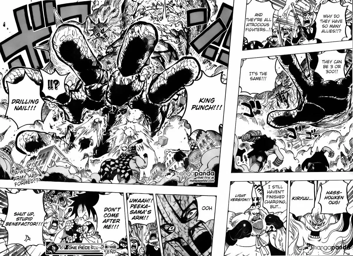 One Piece Chapter 748 page 16