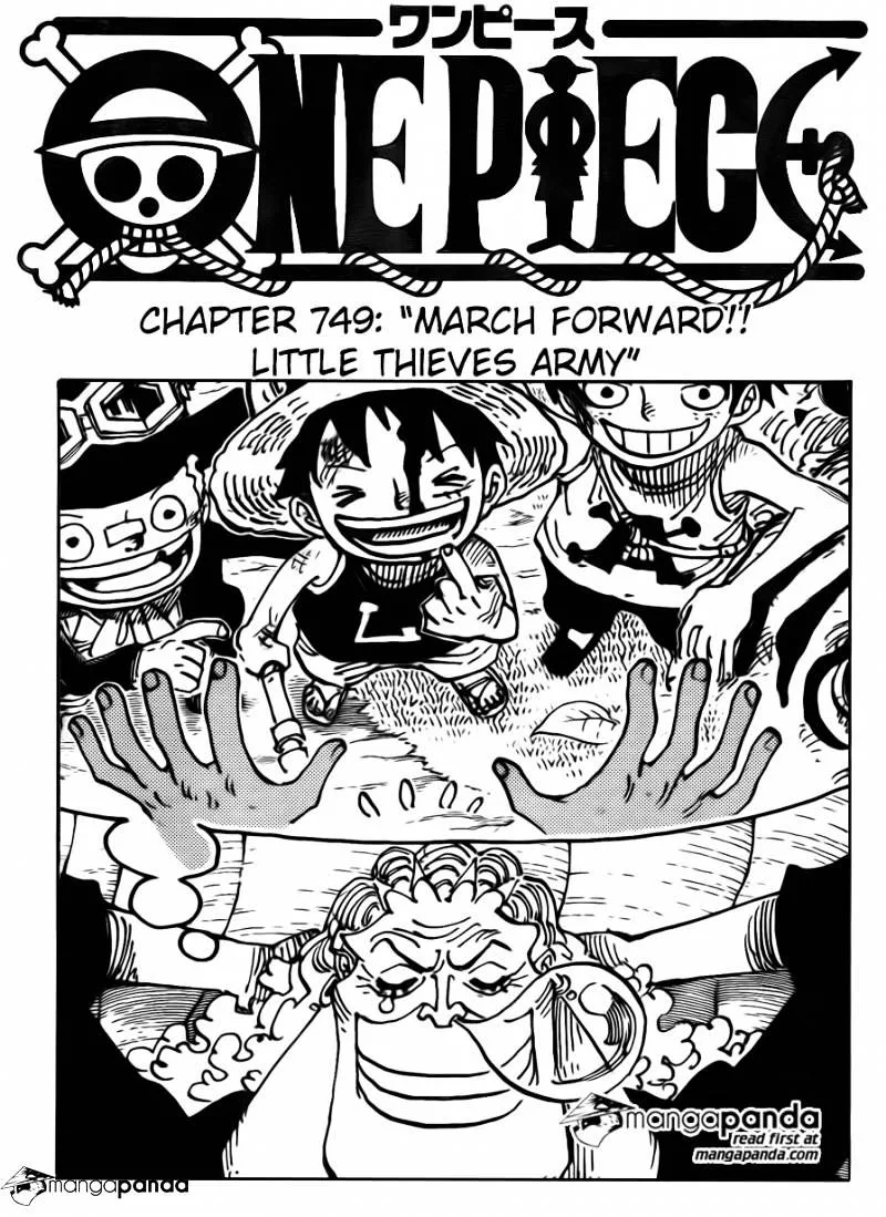 One Piece Chapter 749 page 1
