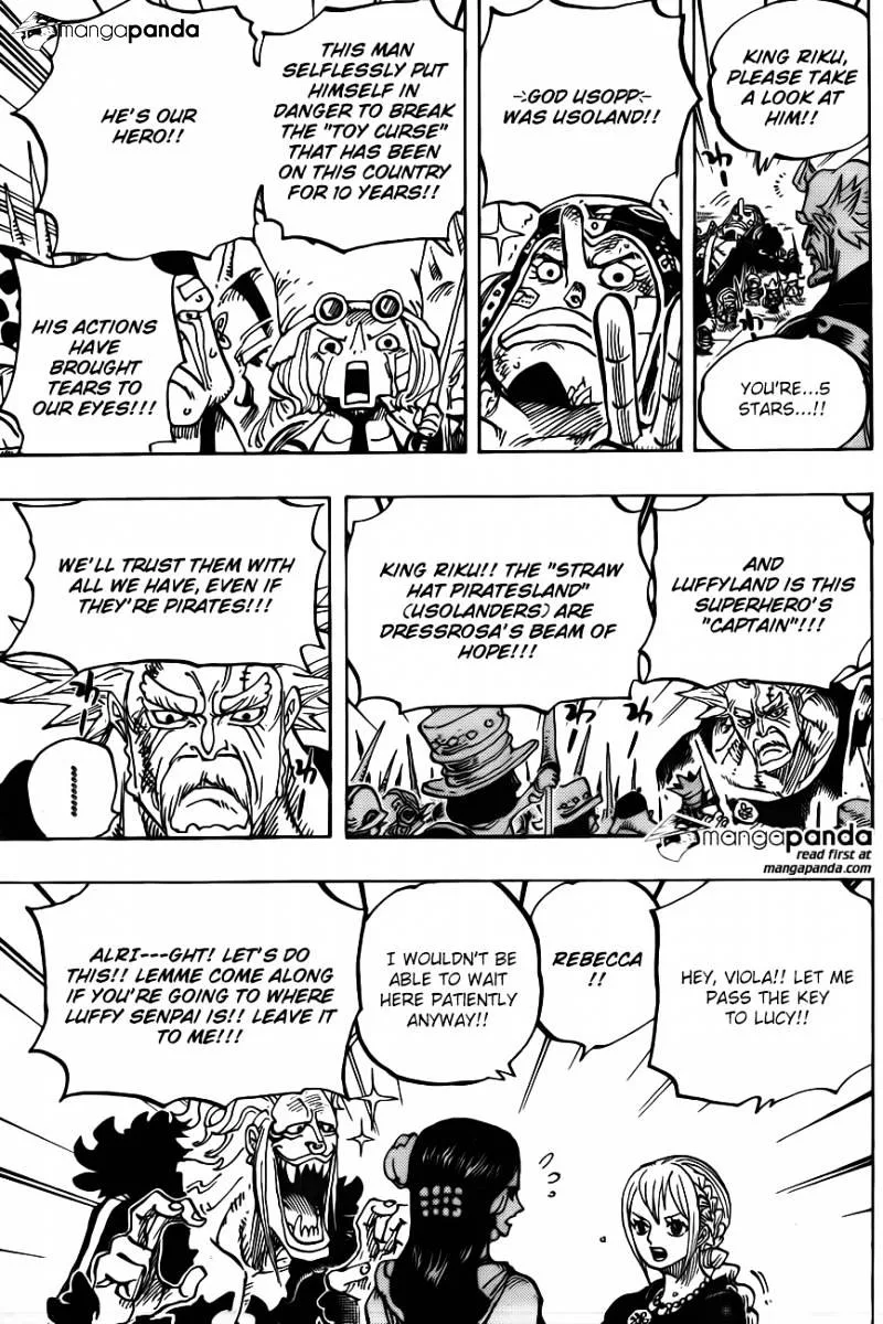 One Piece Chapter 750 page 10