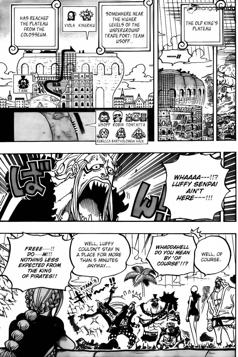 One Piece Chapter 750 page 6