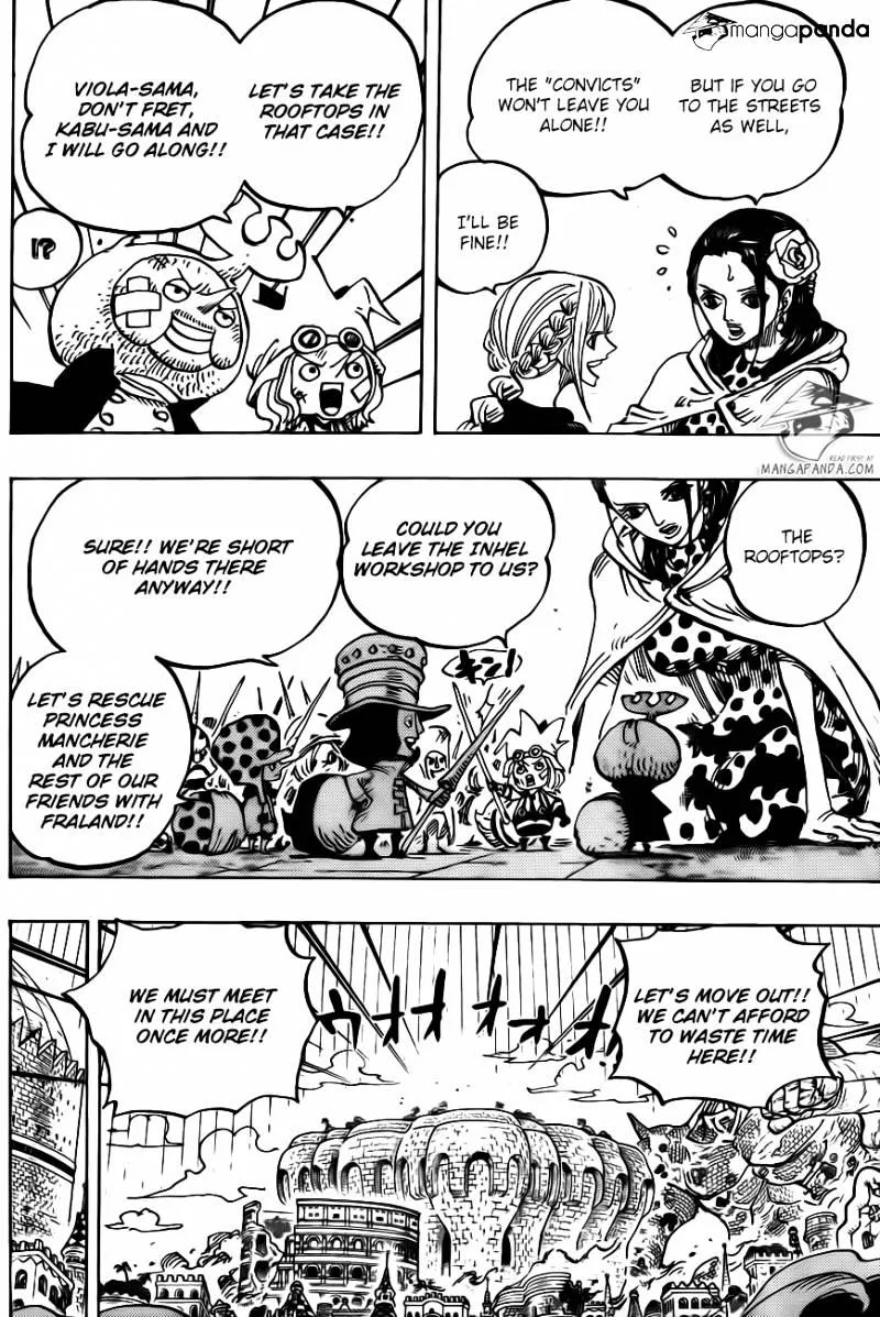 One Piece Chapter 750 page 11