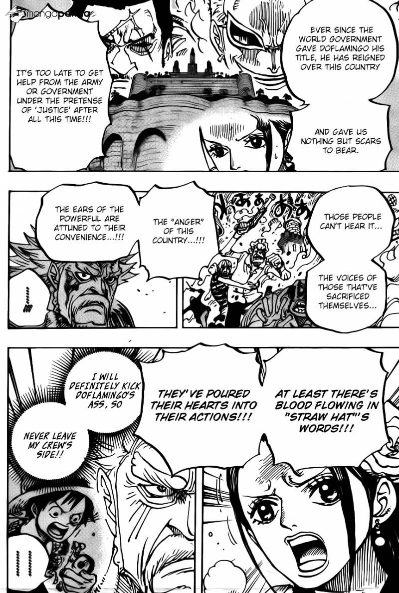 One Piece Chapter 750 page 9