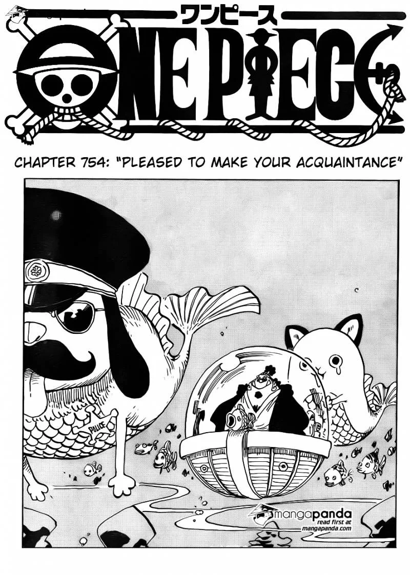 One Piece Chapter 754 page 3