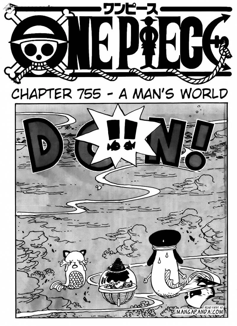 One Piece Chapter 755 page 1