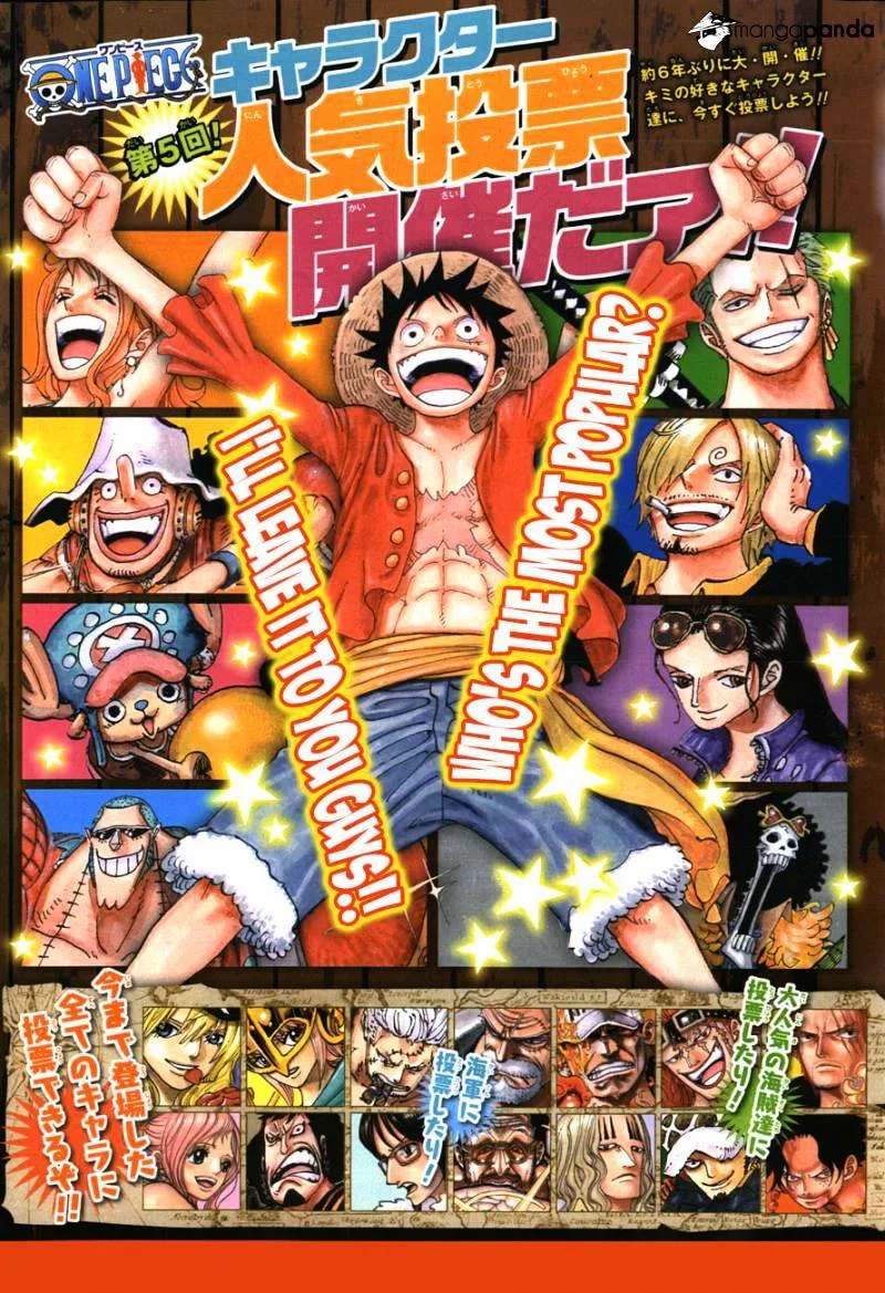 One Piece Chapter 756 page 1