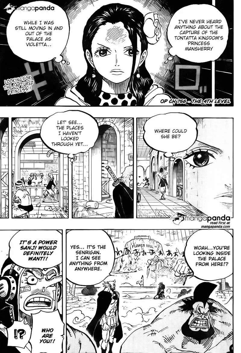 One Piece Chapter 756 page 3