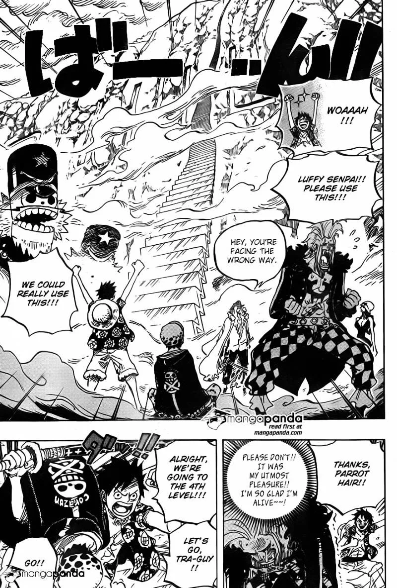 One Piece Chapter 757 page 8