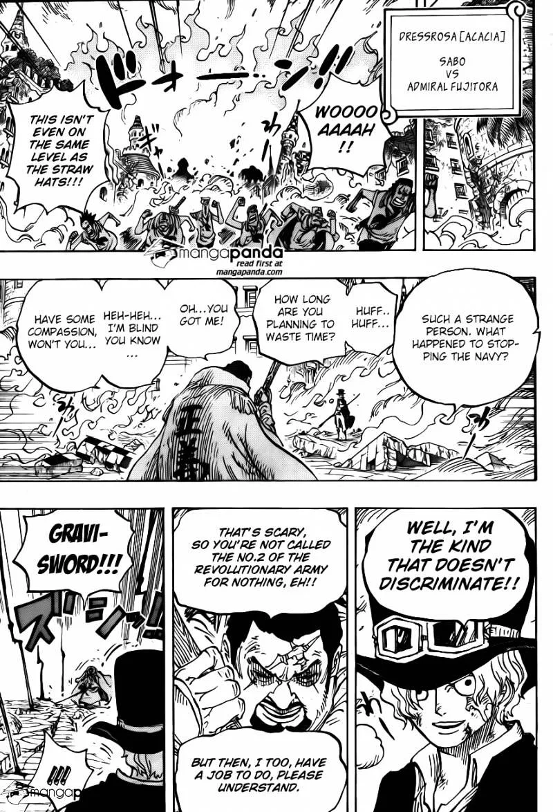 One Piece Chapter 757 page 14