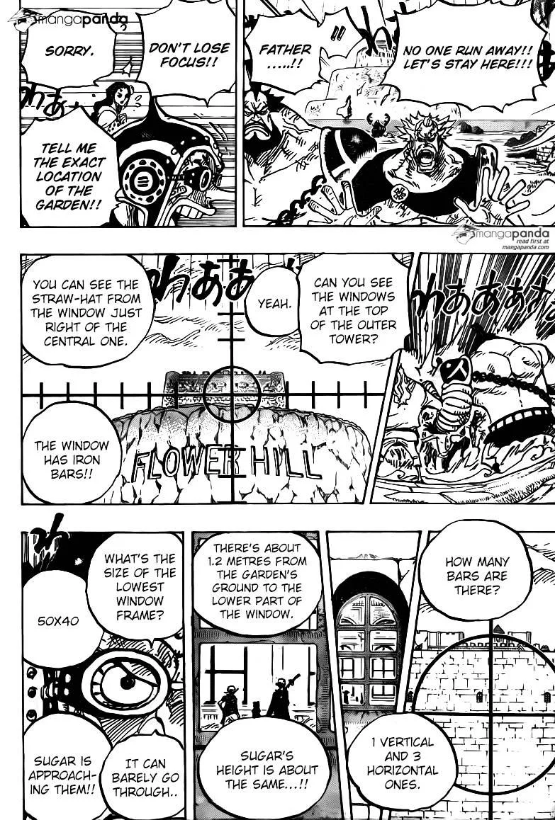 One Piece Chapter 758 page 12