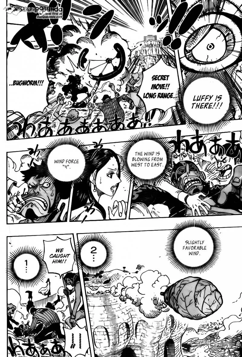 One Piece Chapter 758 page 14
